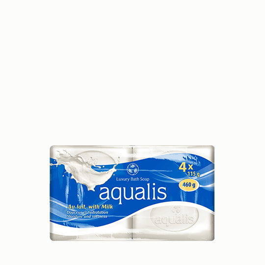 aqualis savon de toilette lait 300gr