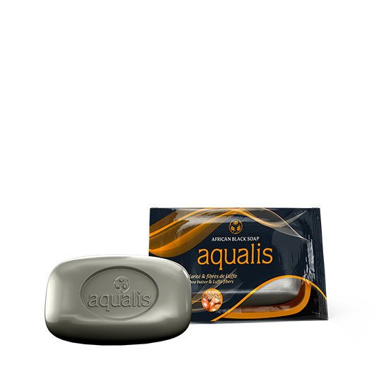 Aqualis savon de toilette black