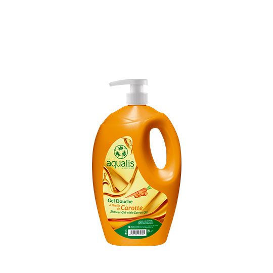 Aqualis gel douche carotte
