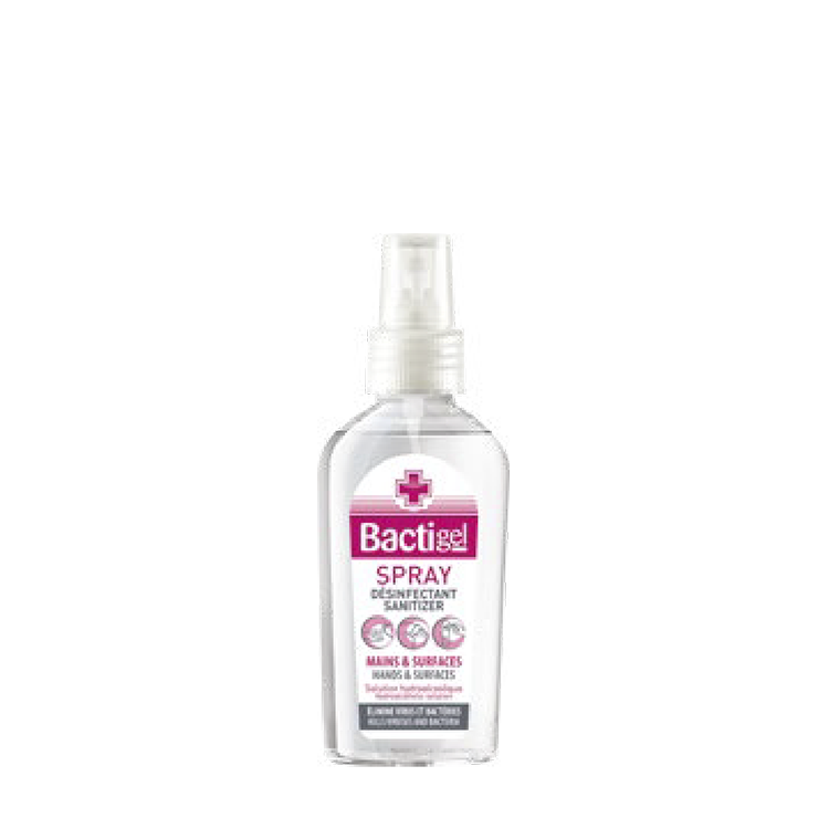 Bactigel spray désinfectant
