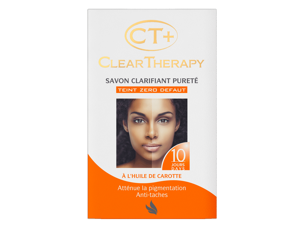 Clear therapy savon clarifiant  huile de carotte