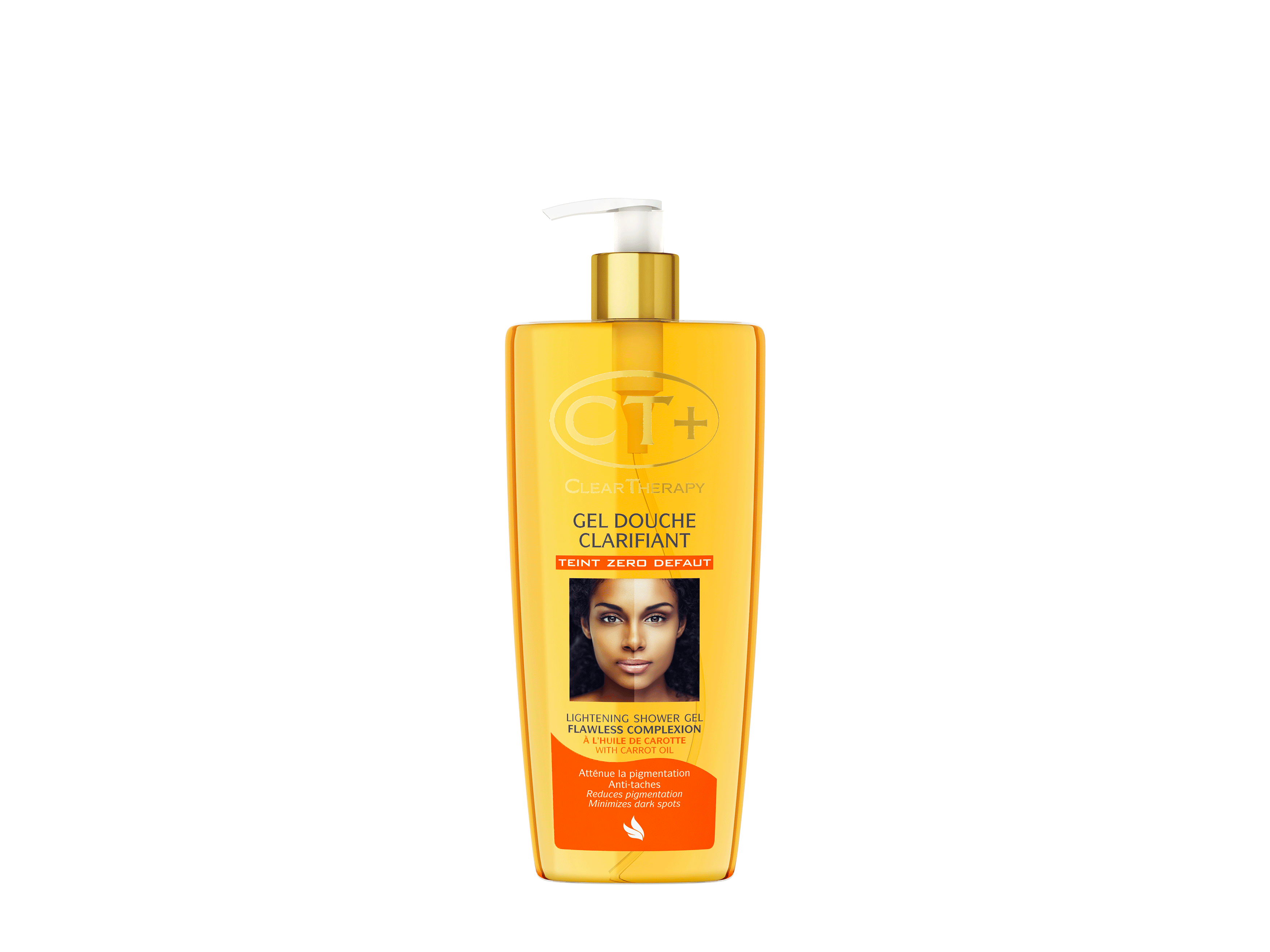 Clear therapy gel douche clarifiant huile de carotte