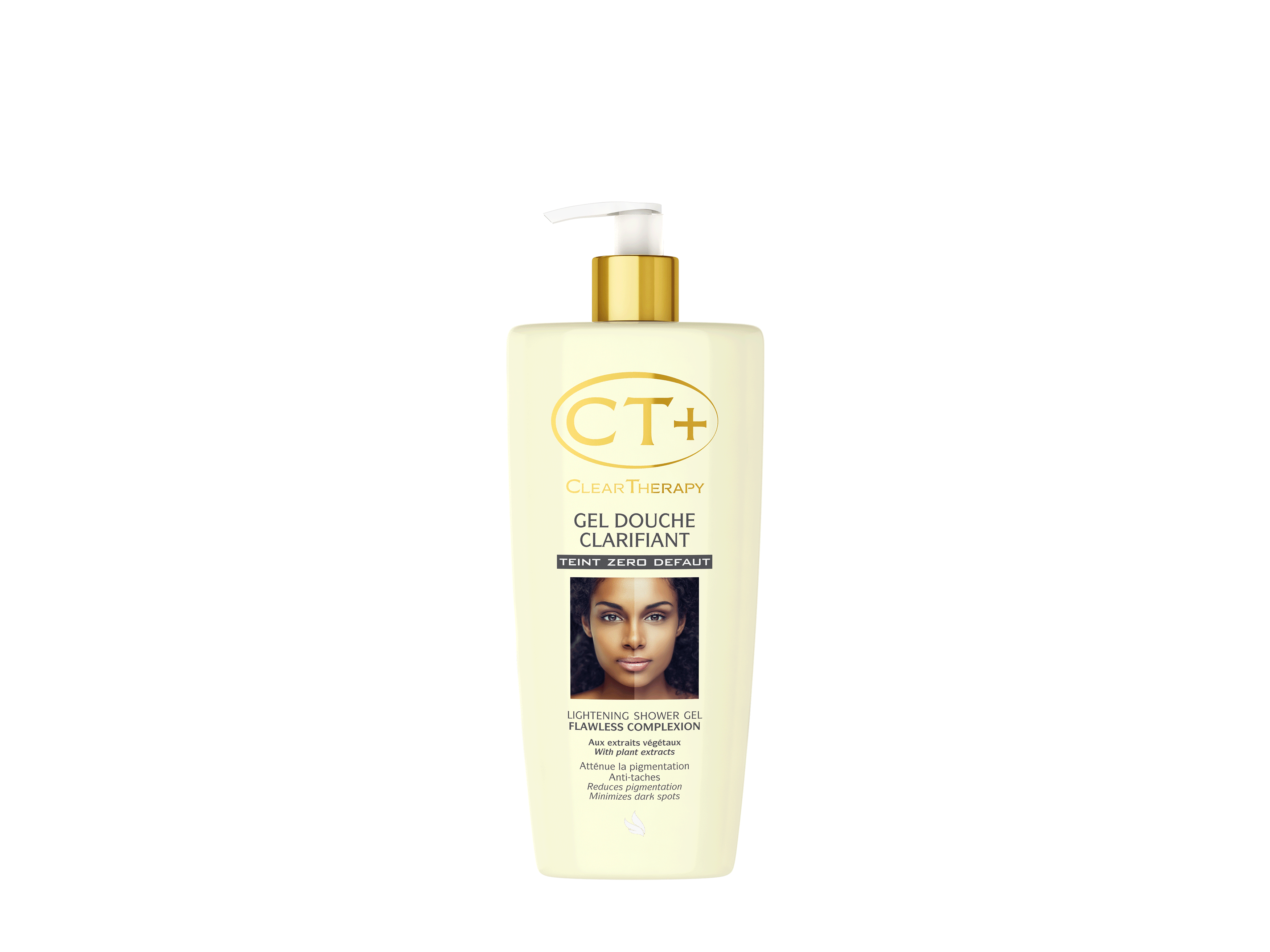 Clear therapy gel douche clarifiant aux extraits végétaux