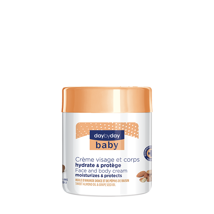 Day by day baby crème hydratante visage et corps