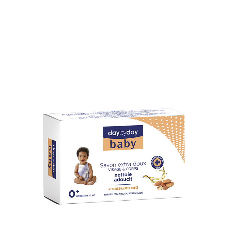 Day by day baby savon extra doux huile d'amande douce
