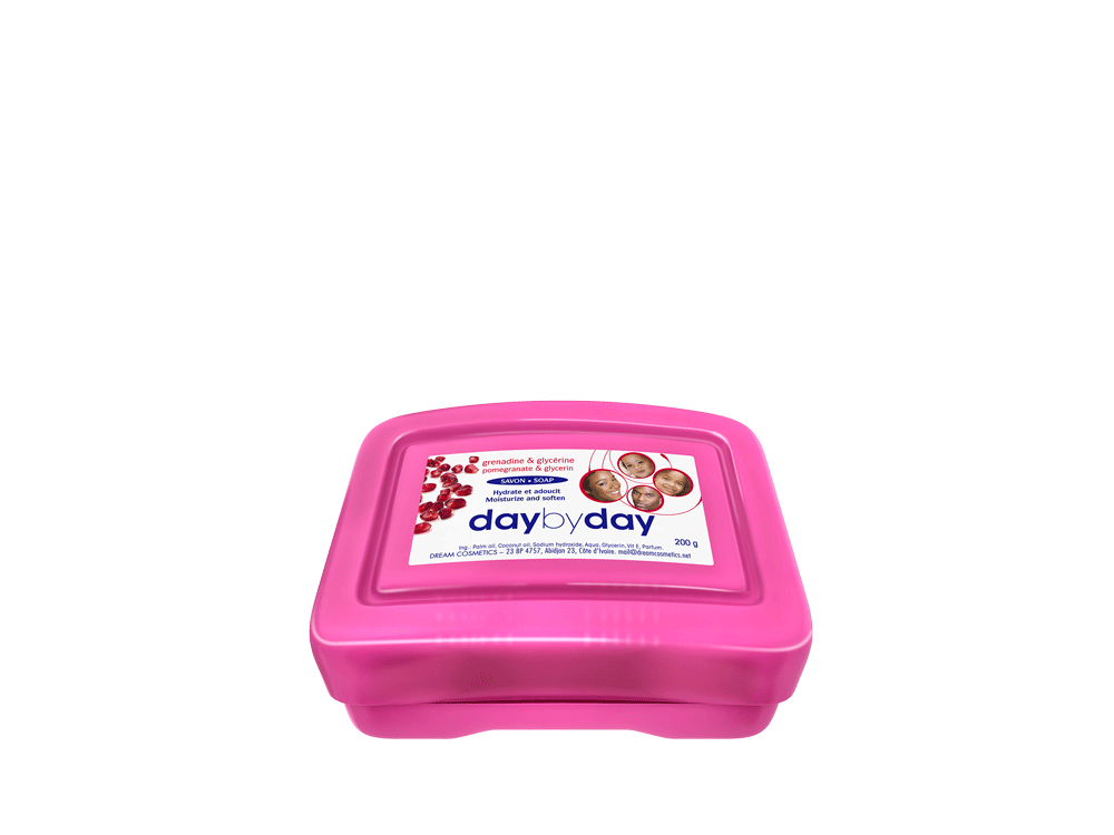 Day by Day Savon grenadine
