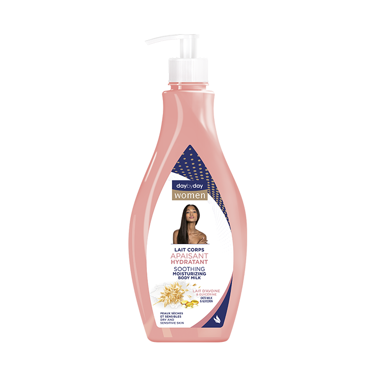 Day By Day Women Lait Apaisant Lait D'avoine & Glycérine
