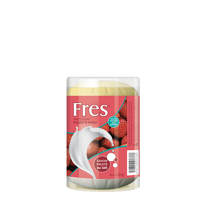 Fres savon fruité au lait fruits rouges