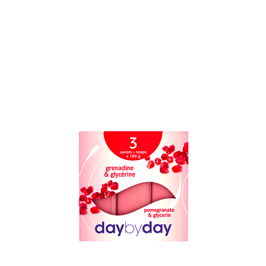 Day by Day Savon Grenadine