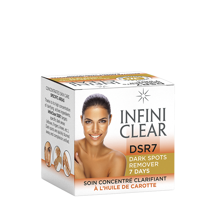 infini clear Dark spot remover huile de carotte