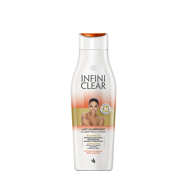 infini clear Lait clarifiant huile de carotte