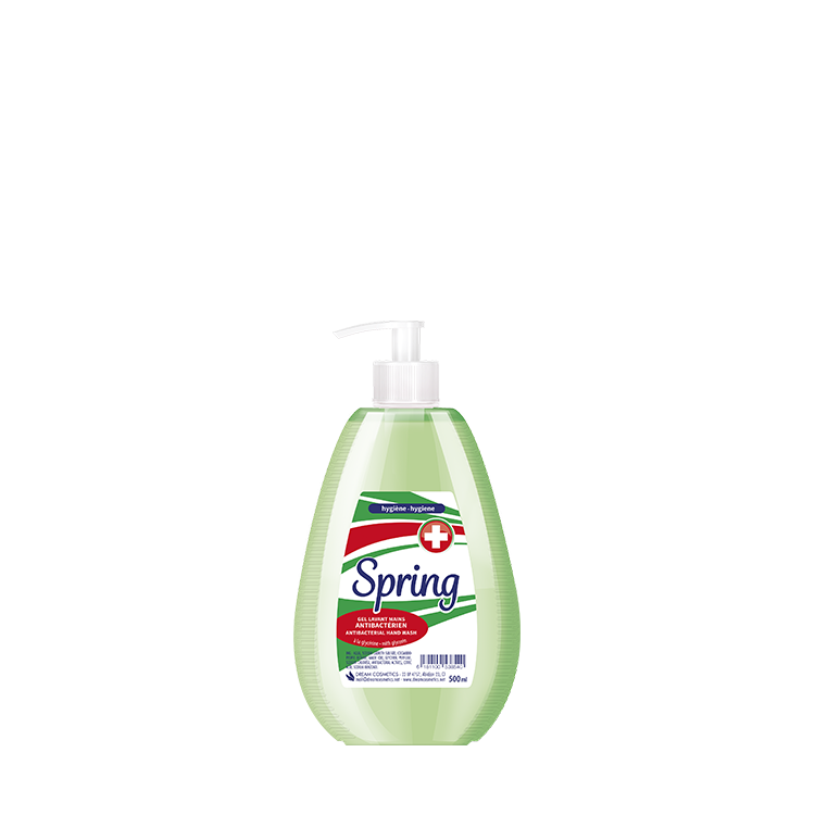 Spring savon mains antibactérien glycérine