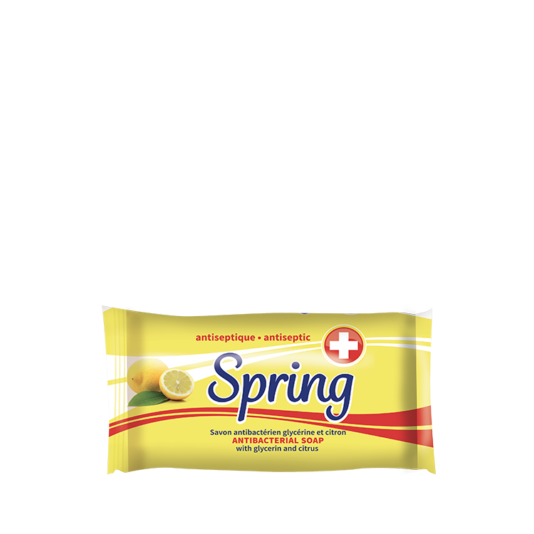 Spring savon antibactérien glycérine & citron