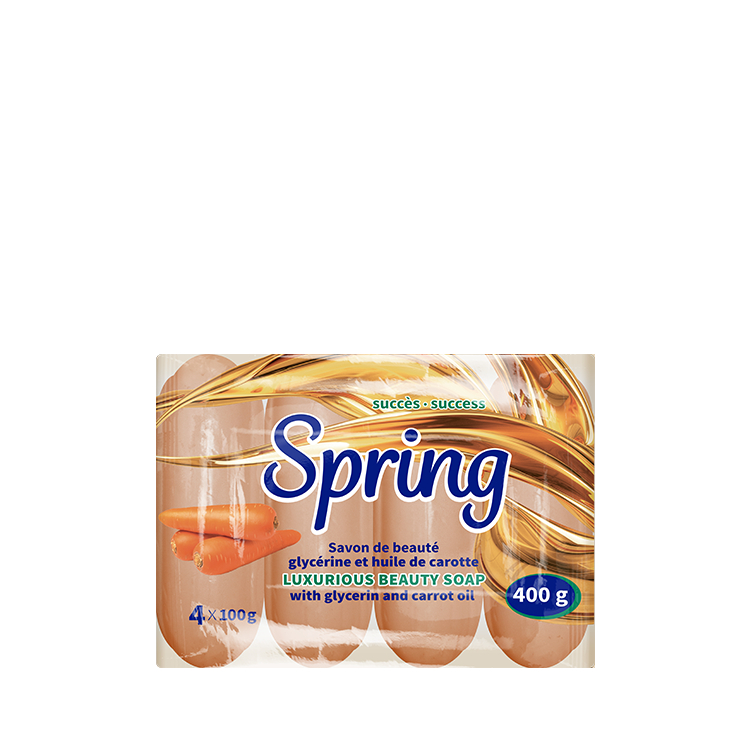 Spring savon de beauté succès glycérine & huile de carotte
