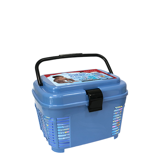 Boudchou - panier bleu